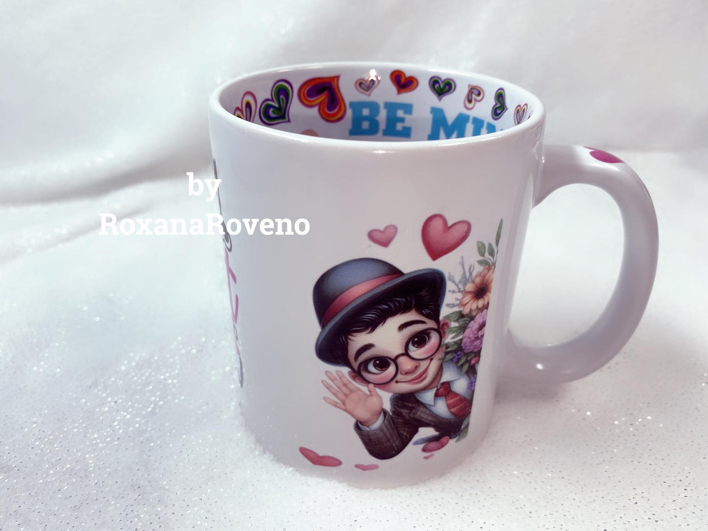 The key to my heart belongs to you, Valentine's Day 11oz Mug