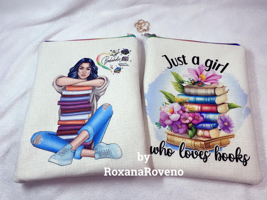 Bookaholic, Just a girl who loves Books, Book Sleeve