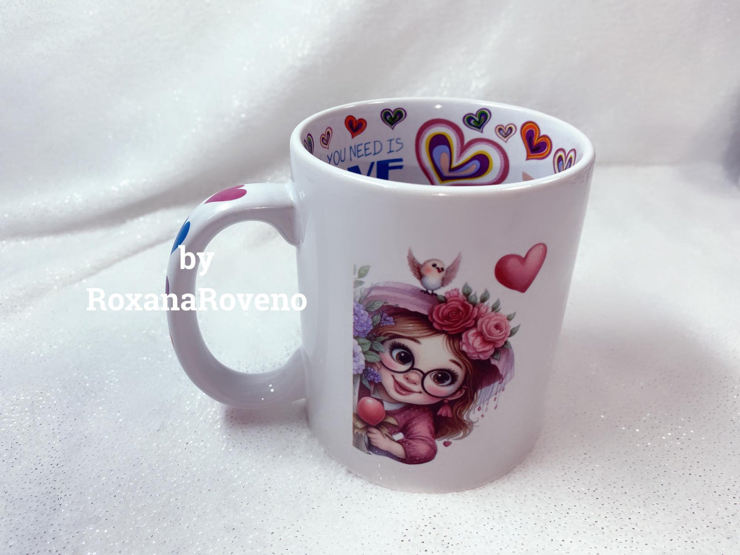 The key to my heart belongs to you, Valentine's Day 11oz Mug