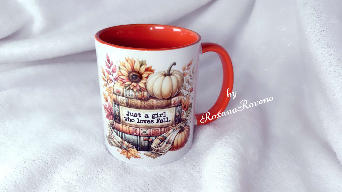 Just a girl who loves Fall, 11oz Mug