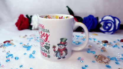 Hot Cocoa, Cozy Blankets, Christmas Movies, 11oz Mug