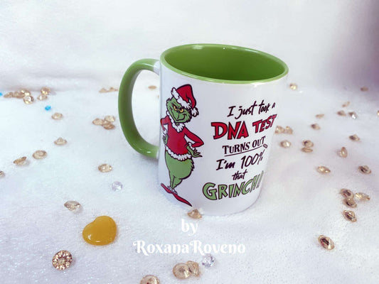 I just took a DNA TEST, I'm Green, 11oz Mug