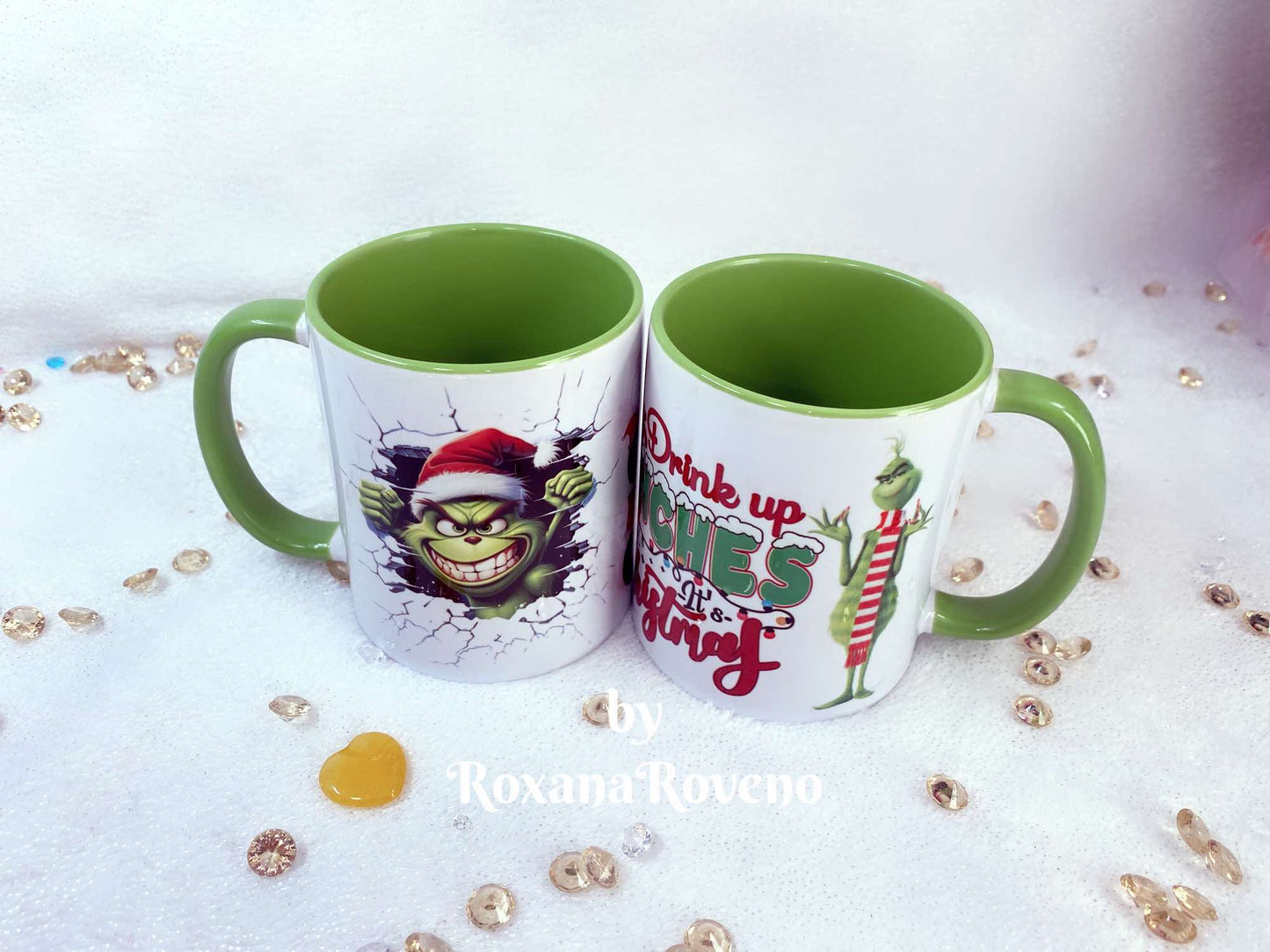 Drink up Gr!nches It's Christmas, 11oz Mug