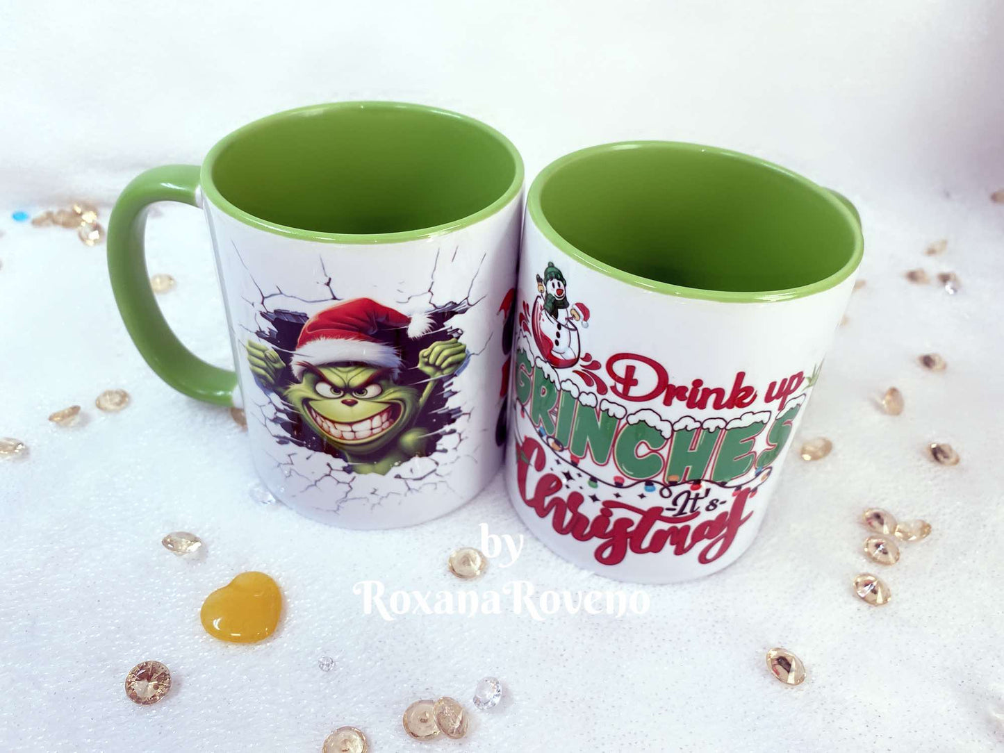 Drink up Gr!nches It's Christmas, 11oz Mug