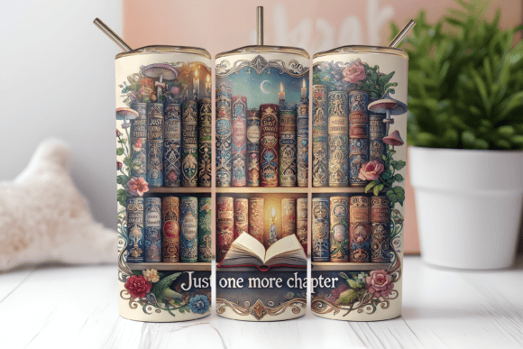 Book Lover Reading Tumbler 20oz